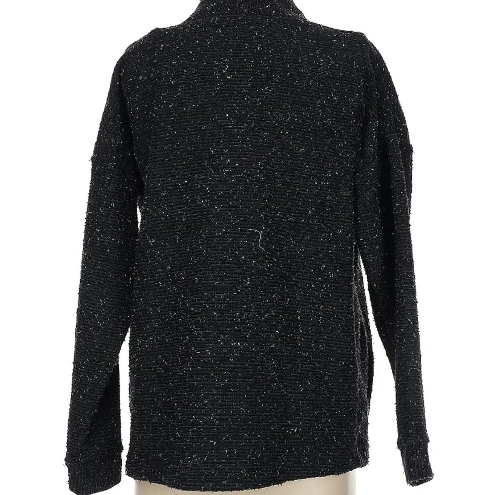 MIG make it good xs Black Open-Front Women's Sweater 79
